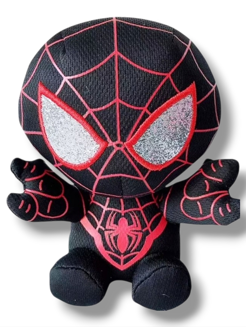 Ty Spider-Man Miles Morales 6" Plush Beanie Marvel Spider-Verse ToyInventory #
